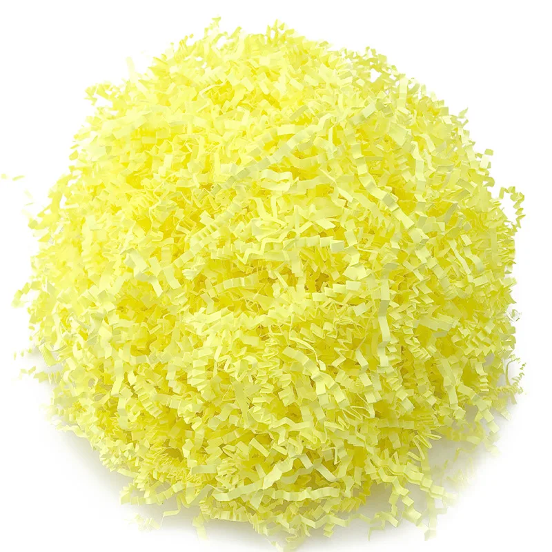 Wholesale crinkle cut paper shred filler shredded paper colorful shredded crinkle paper for packaging