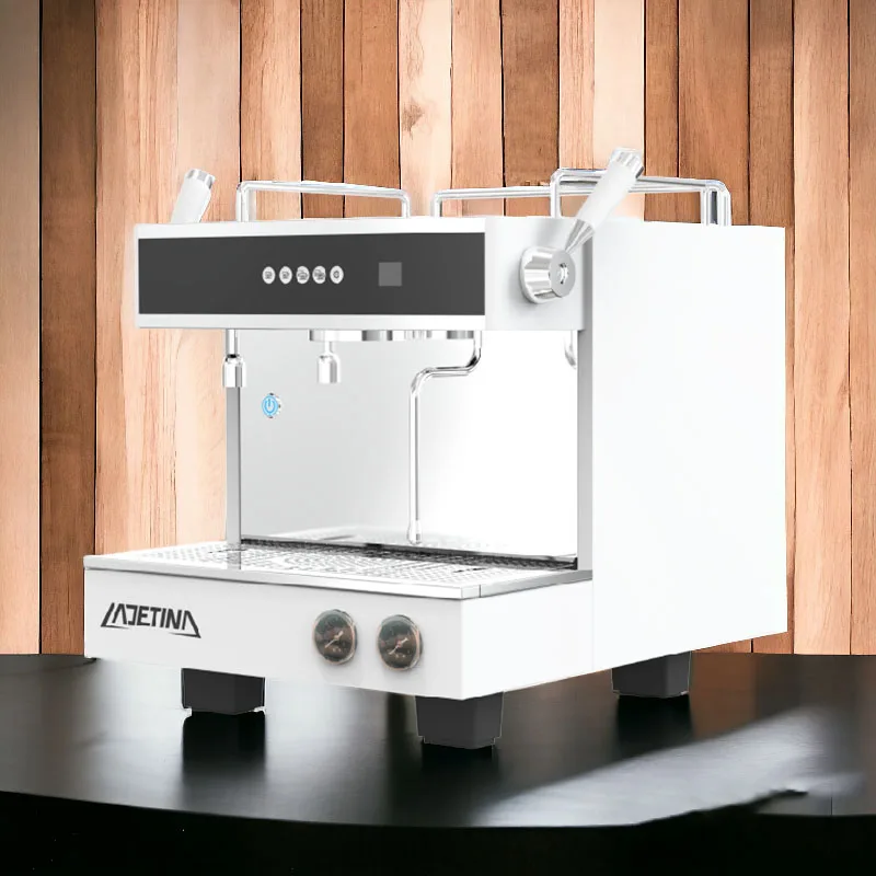Espresso Machine Commercial Dual Pressure Gauge Single Boiler Coffee Machine Semi Automatic Espresso Coffee Machine For Shop