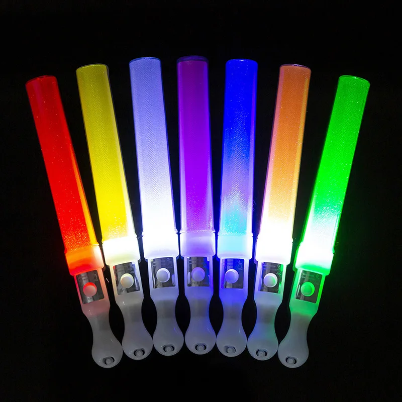 Hot Sale LED multicolor light stick glowing short stick flashing Concert Party Led Glow Stickss
