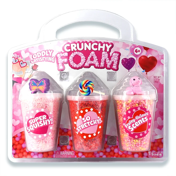 Wholesale Istudio Diy Foam Slime Scented Stress Relief Slime Christmas Present Foam Balls Slime From Factory