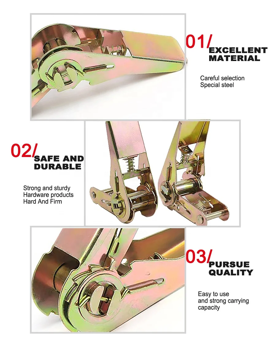 1inch/25mm 700kg/800kg Alloy Steel Tie Down Ratchet Buckle/Ratchet Belt Buckle