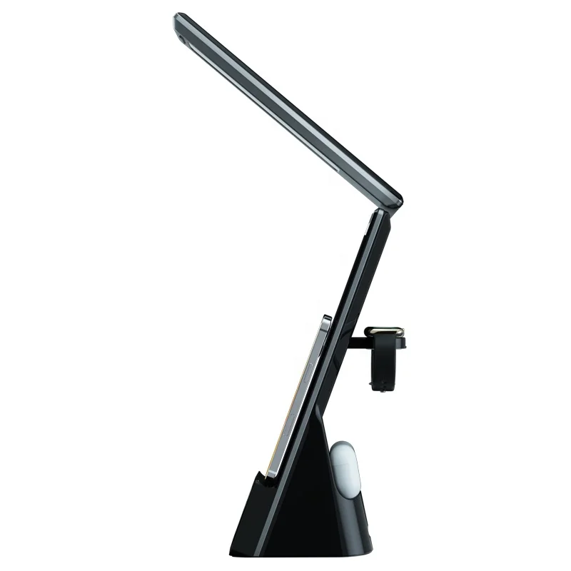 OEM Wireless Charger Desk Lamp  Phone Wireless Charging Station 3 in 1 Cellphone Wireless Charger for Ipone 12 Iphone13