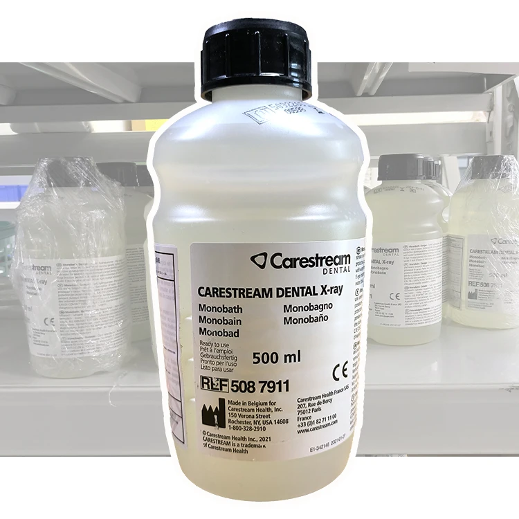 США Carestream Kodak рентгеновские пленки Monobath 500 мл для стоматологической рентгеновской E-speed и D-speed