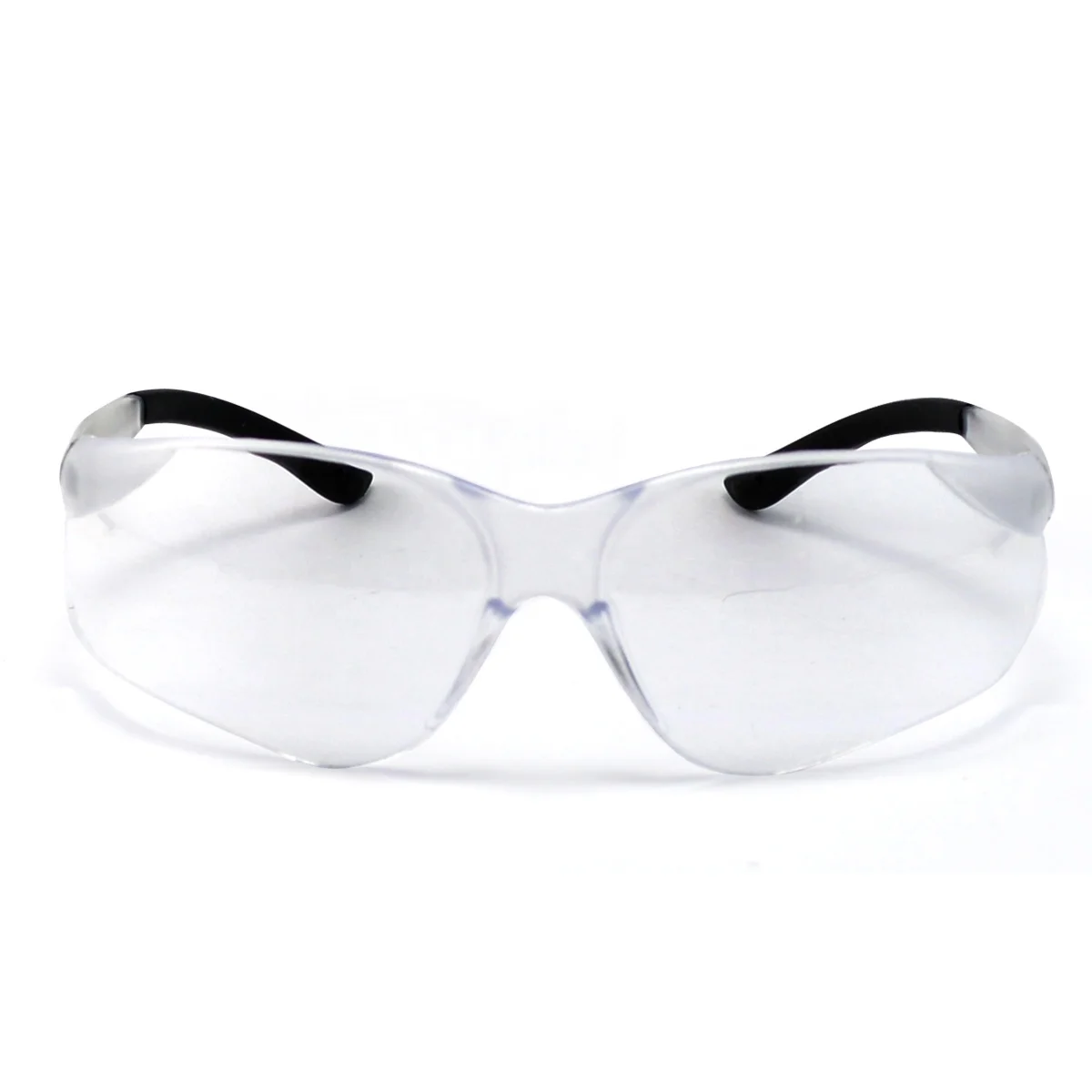 Anti fog Approved Wide-Vision Lab Safety Glasses ANSI Z87.1 Protective Safety Glasses with rubber end tips