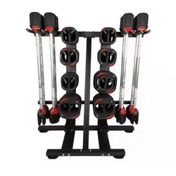Fitness Equipment Gym Weightlifting Barbell Set Home Adjustable 20KG Dumbbell Barbell Bar