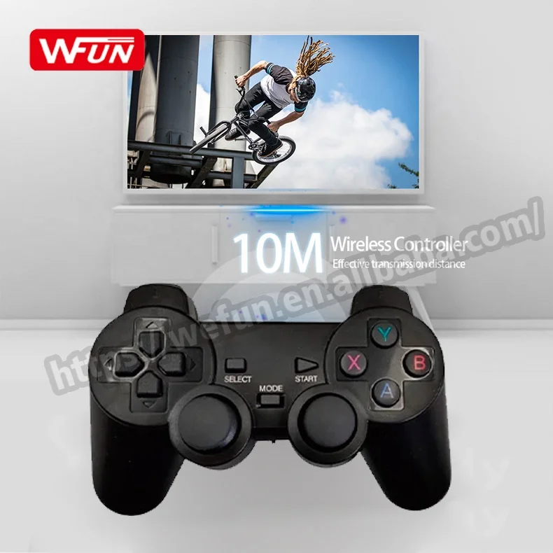  S905L чип Ретро видео juegos consola 4K HD аркадные Wi-Fi Детские 40000 видеоигры с двойным беспроводным