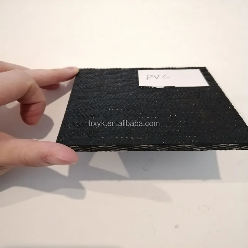 Customized Material Handling Solid Woven Pvg Rubber Conveyor Belts