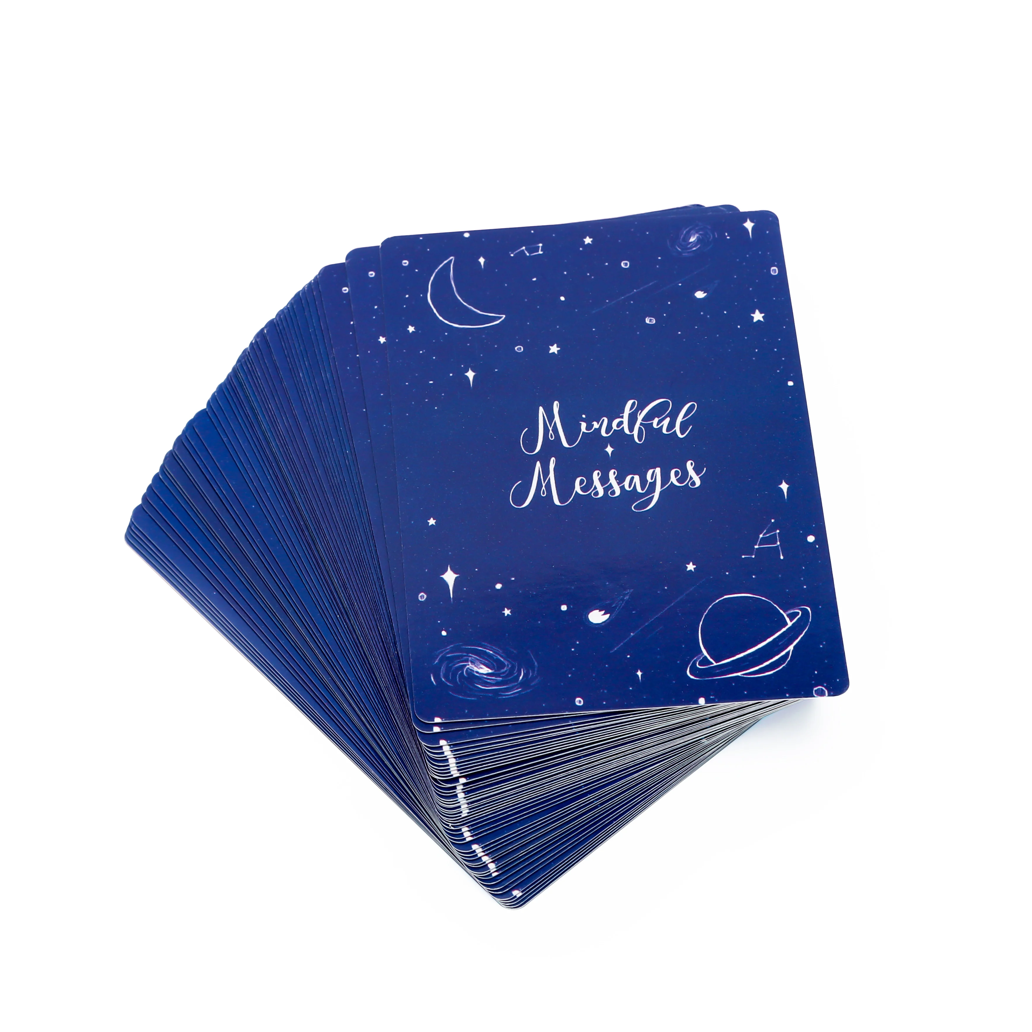 Custom Printed Mental Health Mindfulness Affirmation Card Inspirational Quote Positive Motivational Flash Cards Cognitive Cards