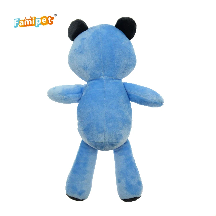 
Pet Toys Dog Supplies China Manufacture Dog Chew Toys Blue Bears 