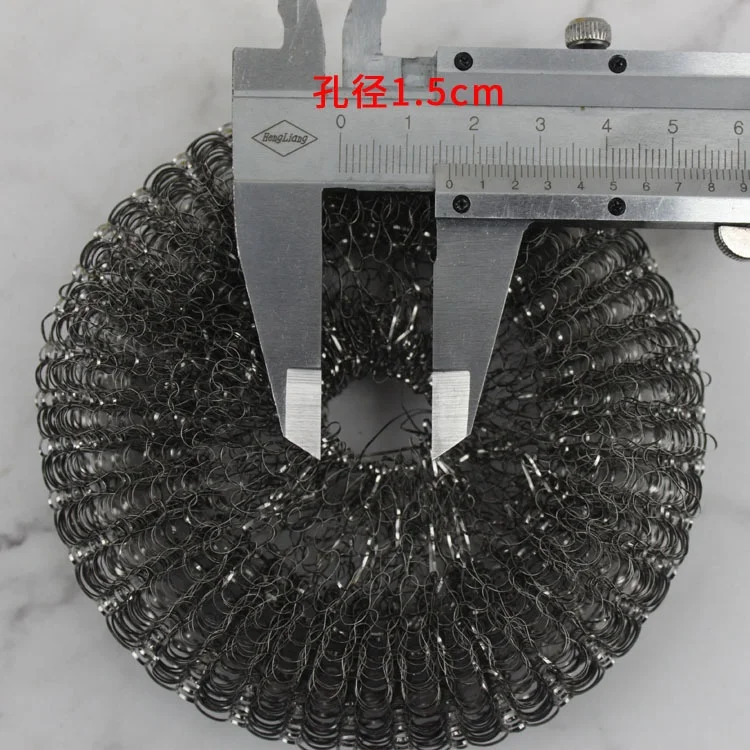 Stainless Steel Scrubber Rust Proof Heavy Duty Galvanized Steel Scouring Pad Coated Knitted Flat Wire Mesh High Abrasion Scour P
