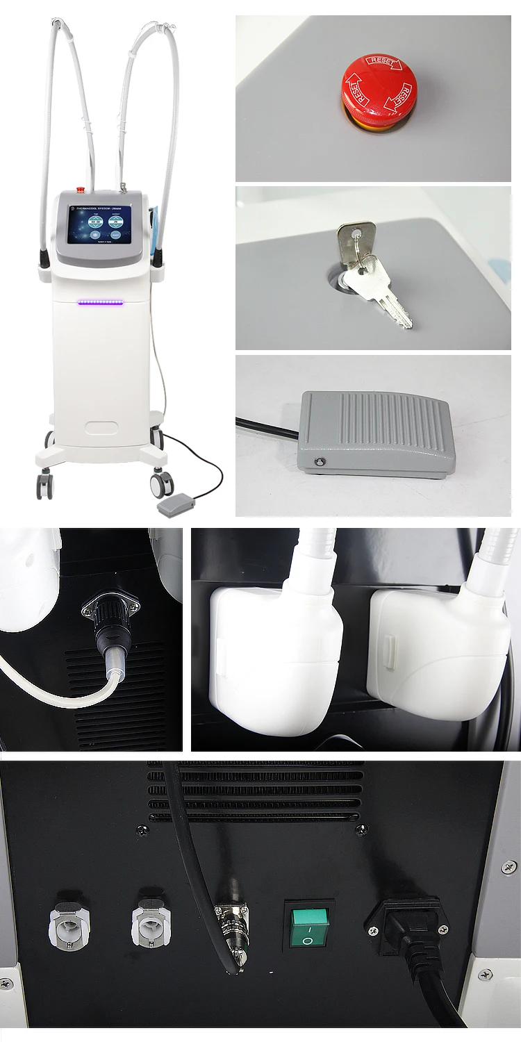 6.78mhz 360 RF Anti Wrinkle Beauty Equipment Radio Frequency For Skin Tightening RF Massage Lifting Machine