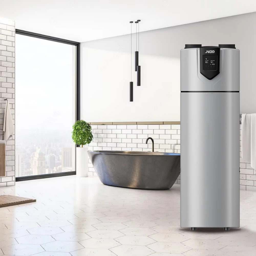 Stainless Steel Domestic Hot Water Tank 200L 300L Heat Pump Water Boilers R290 All In One System