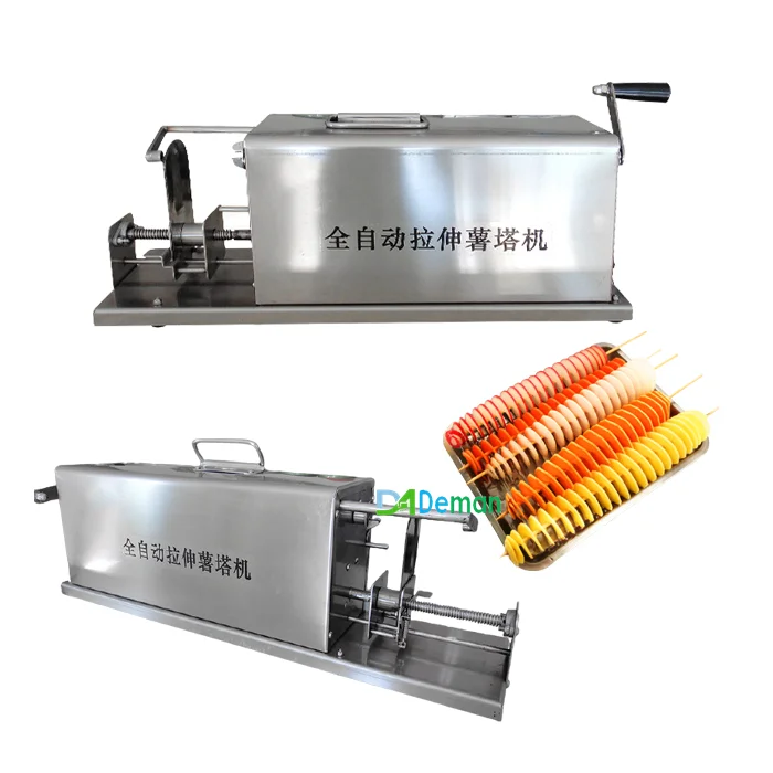 electric twist potato cutter machine potato twist maker slicer spiral potato twister slicer cutter
