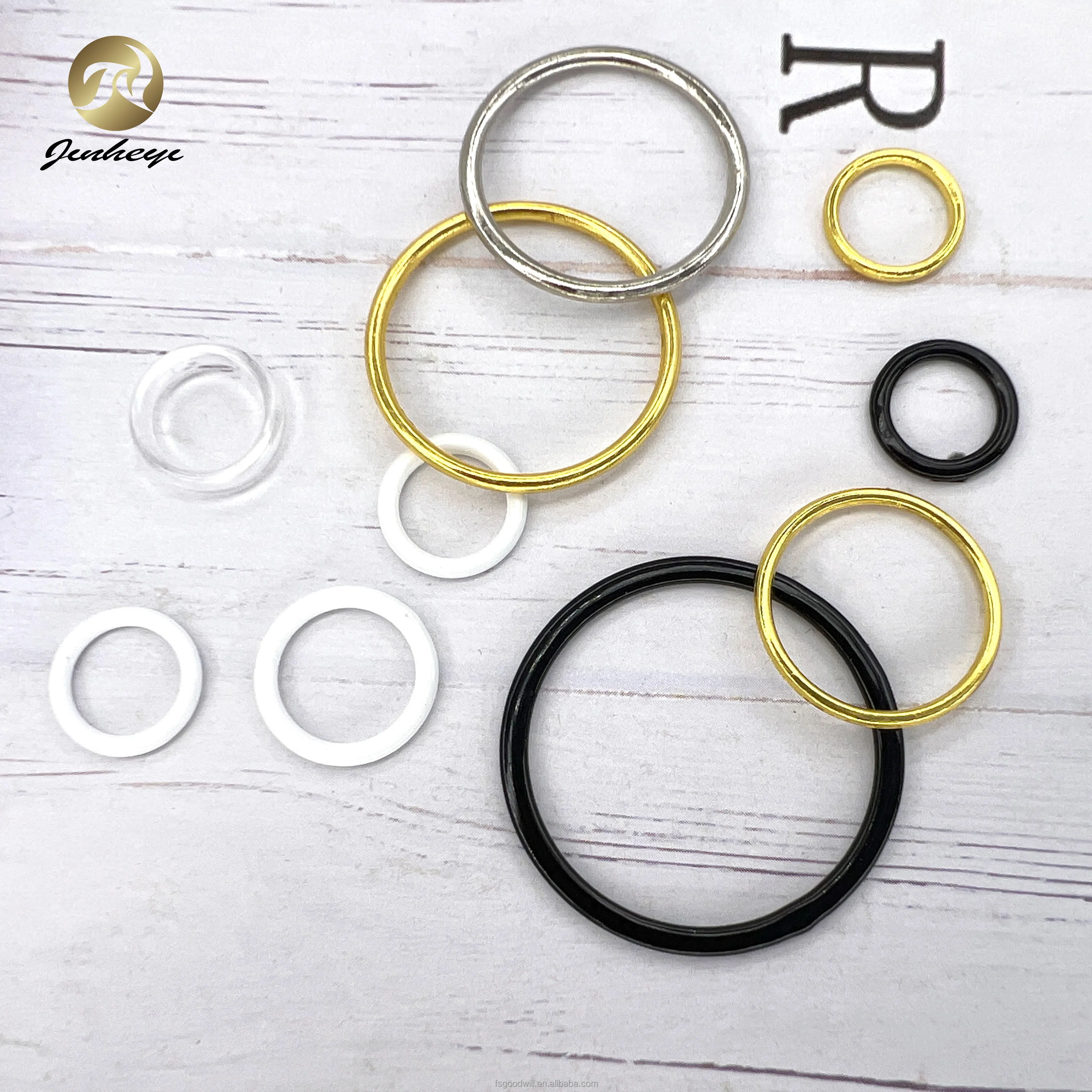 All Size Bikini Underwear Accessories O Ring Different Color Material Gold Silver Black White Clear O Ring For Bar