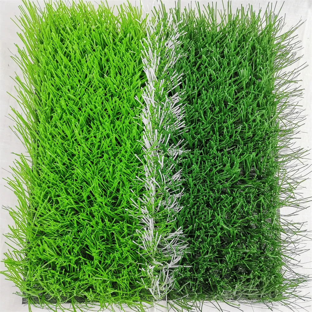 Hard-wearing Artificial Grass for Outdoor Football Green Lawn for Sport Long-Life Synthetic Turf for Soccer
