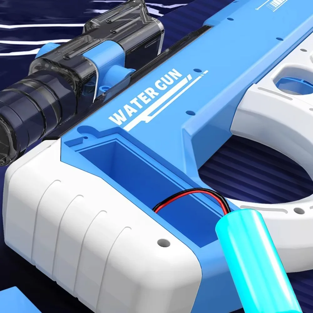 Factory 2024 New Model Electric Water Gun With Automatic Suction Shooting with lights Water Squirt gun Automatic Toy Gun