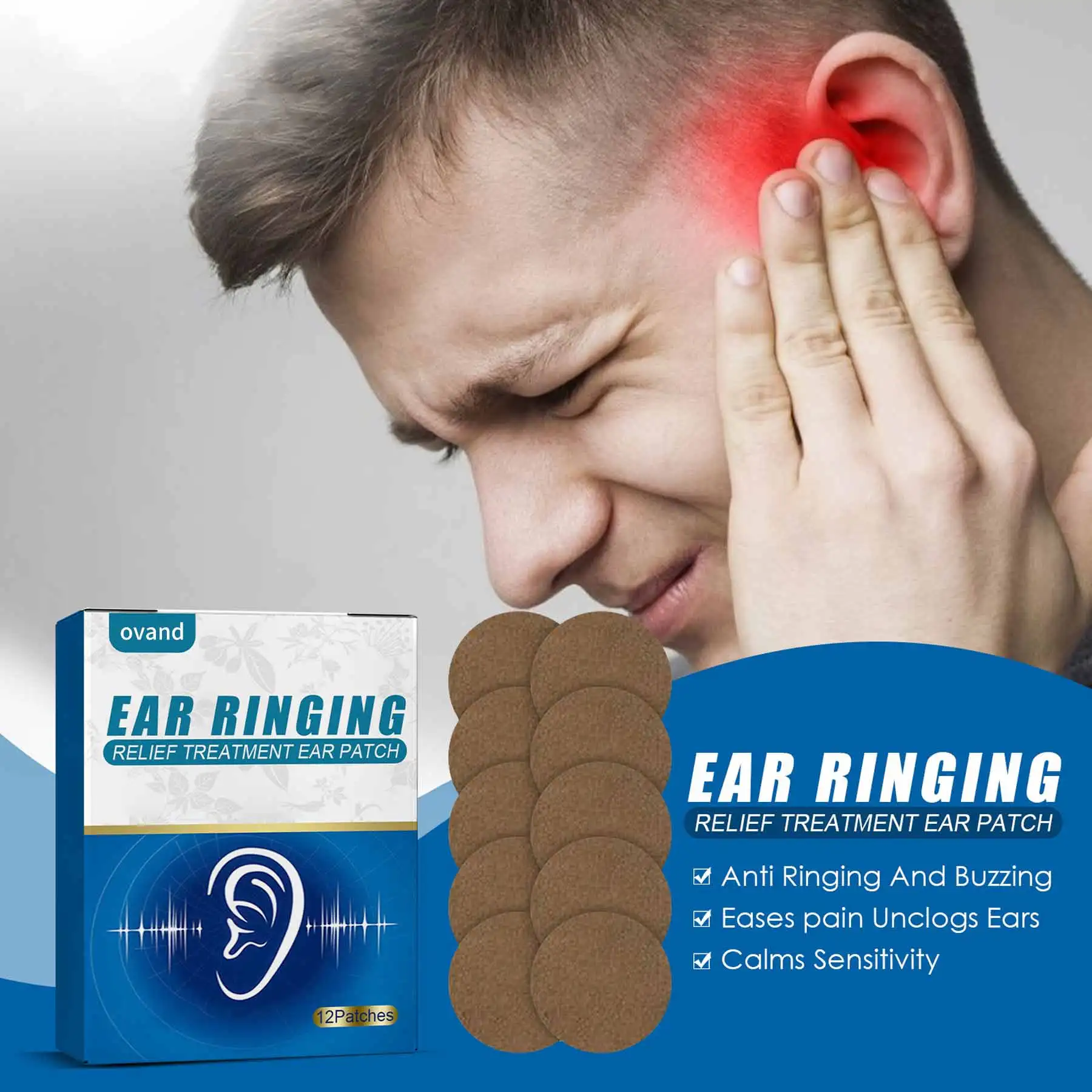Improve Sleep Quality Tinnitus Ear Therapy Patches Effective Tnnitus Treatment For Adults Sleep Aid Tinnitus Cure