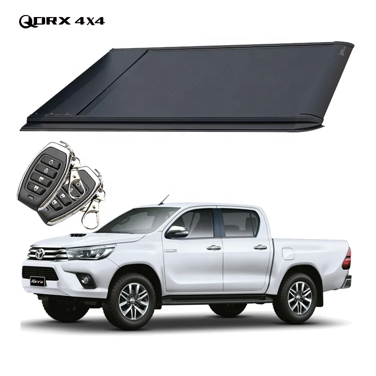 aluminum hard tonneau covers for REVO hilux 4x4 pickup truck accessories