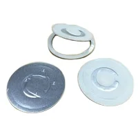 Customized LOGO Aluminum foil induction bottle lids easy peel off foam liner