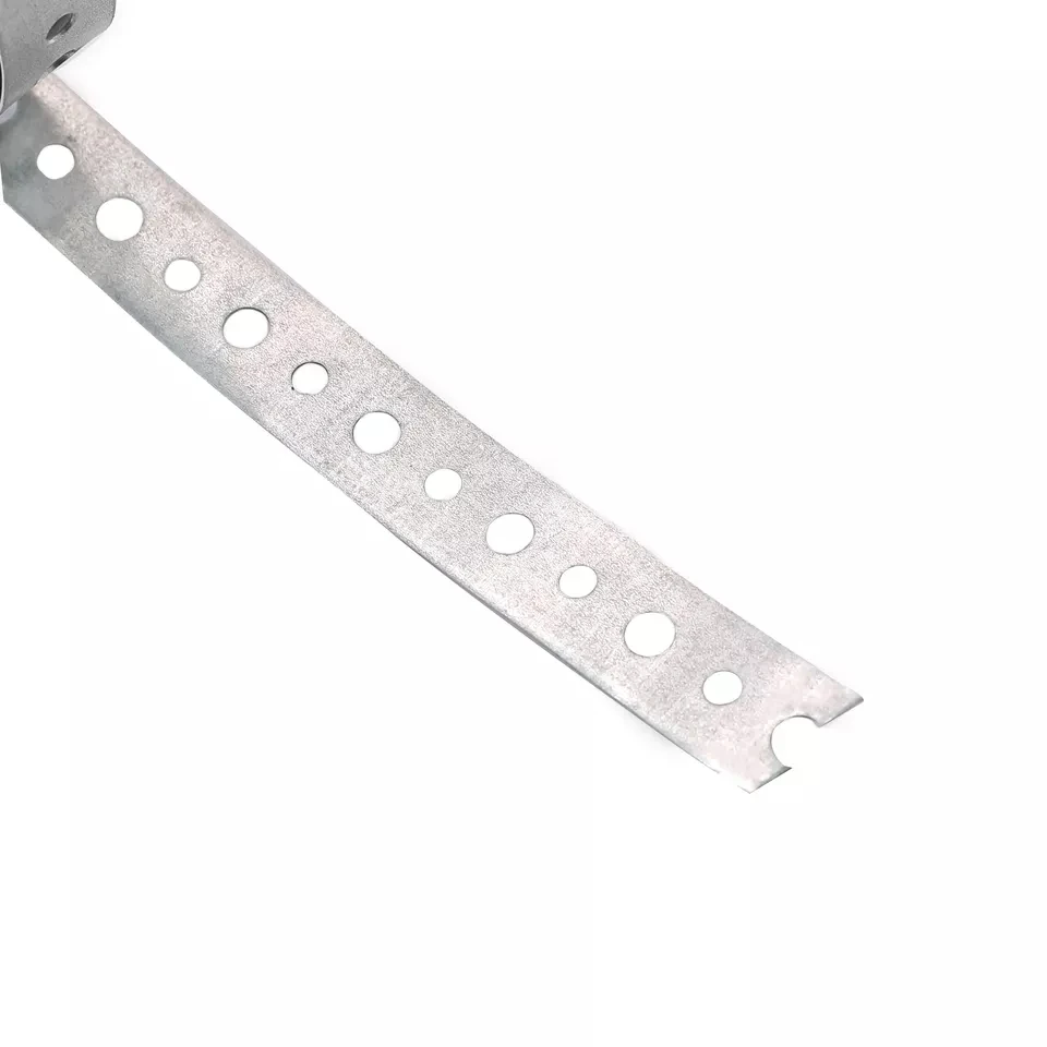 Connection Strap Galvanized Metal Perforated Plumbers Tape Metal Hanger Strap