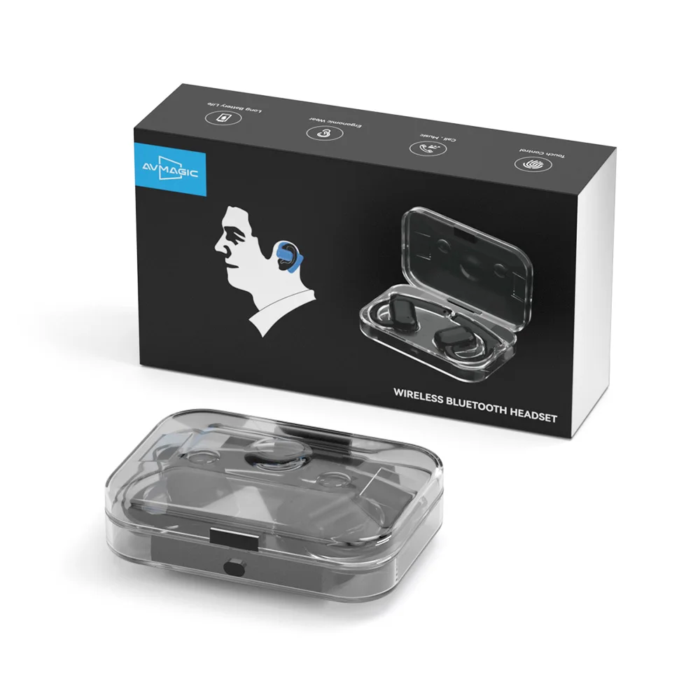 2022 New Original Fast pairing Open ear Blue tooth 5.3  Headphones earbud earphone with Charging Case