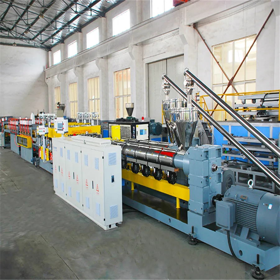 PP hollow corrugated board production machine line  pp board production line