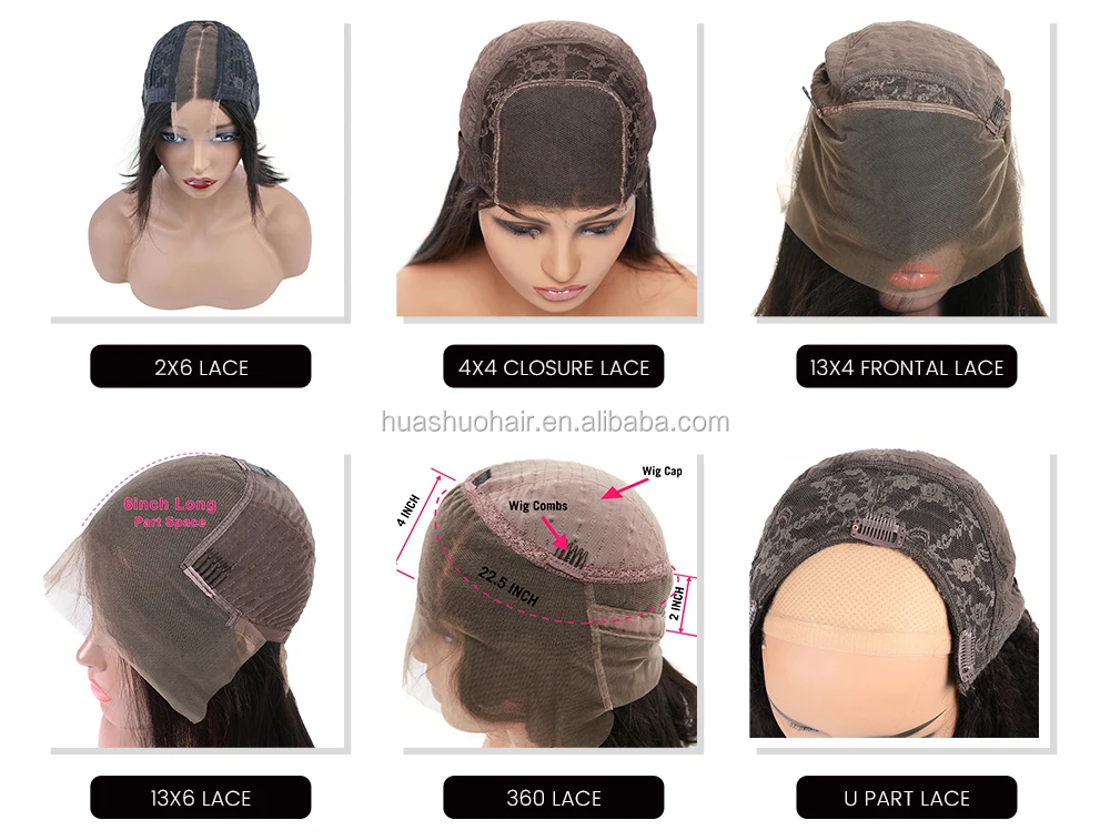 Top Quality No Shedding And No Tangle Human Hair Lace Front Wigs, Factory Price  Humain Hair Extensions Long Wigs