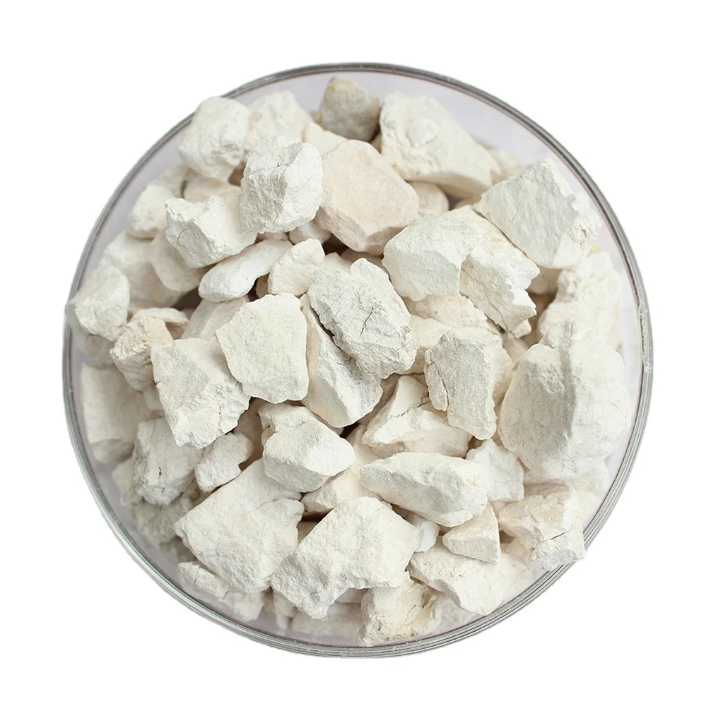 High Whiteness Raw Kaolin Clay Powder Lumps Price For Ceramic Painting Cosmetic