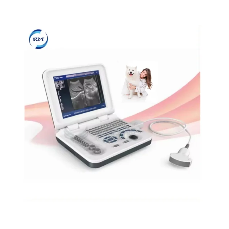 Veterinary Animal Pregnancy Portable Diagnostic Ultrasound Scanner Ultrasound Machine With Probes For Clinic