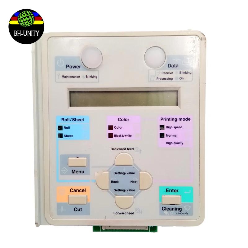 mutoh valuejet 1604 display panel board key board for mutoh vj-1604 printer