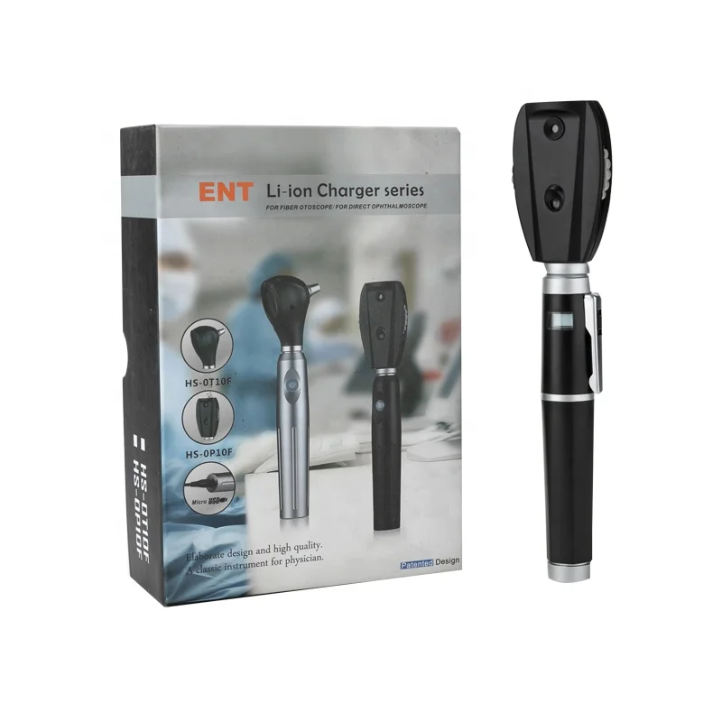 China Medical Ophthalmoscope Optometry Equipment Ophthalmology Optical Fiber Medical Diagnostic Ophthalmoscope