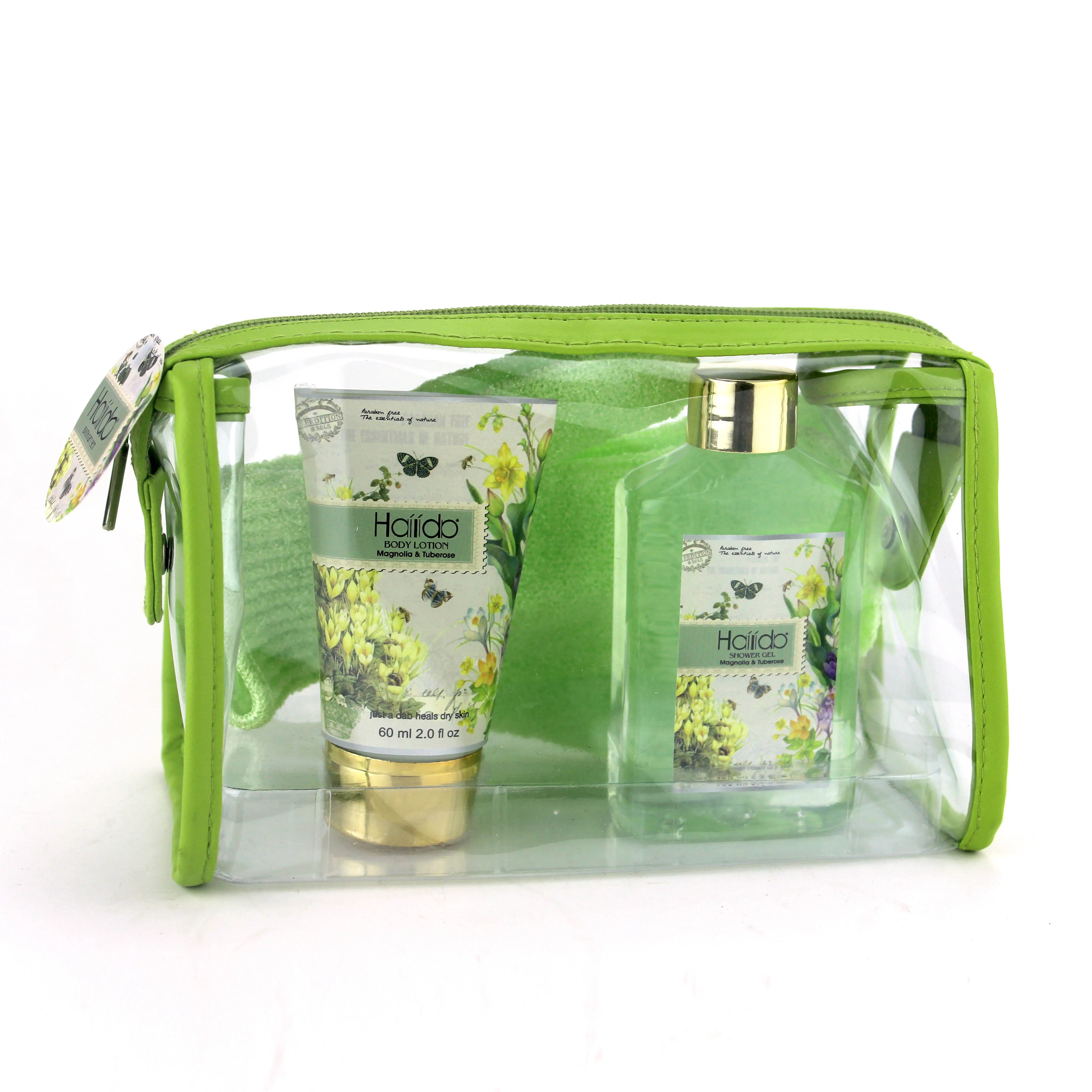 OEM wholesale China supplier personal care shower gel and body lotion bath gift set for adult