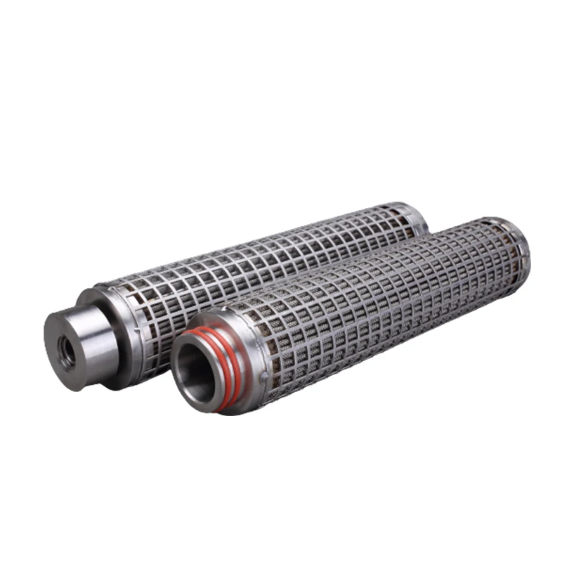 Food grade 5 micro 304 stainless steel mesh pleated juice  filter cartridge