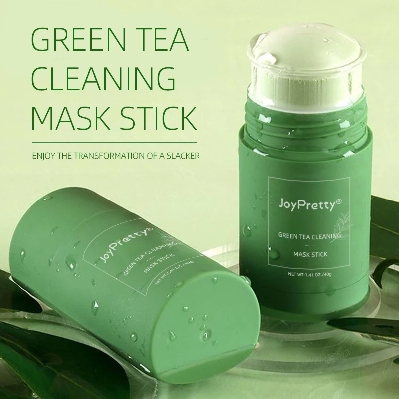 
Matcha Green Tea Eggplant Deep Cleansing Skincare Moisturizing Hydrating Face Stick Clay On Face Mask  (1600249780891)