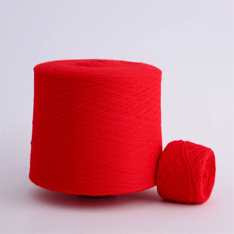 
Hot Sell Anti-Bacteria 2/32nm Acidproof Thread Cotton S/Z Twist Anti-pilling Blended Yarn 