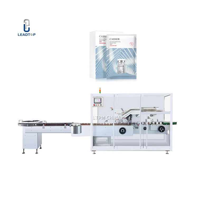 Fully automatic Condom Bottle Cartoning Box Packaging Machine Drugs Sachet Cartoning Packing Machinery
