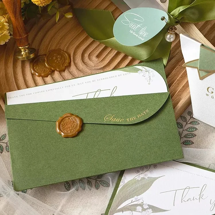 Customized Colorful Printing Greetings Paper Envelope,Postcard Packaging Envelope,Wedding Invitations Envelope