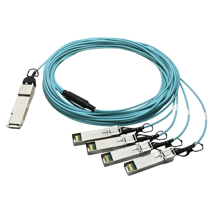 40G QSFP + 4x SFP + совместимый 40G QSFP + до 4x10G SFP + Активный оптический кабель 3 м