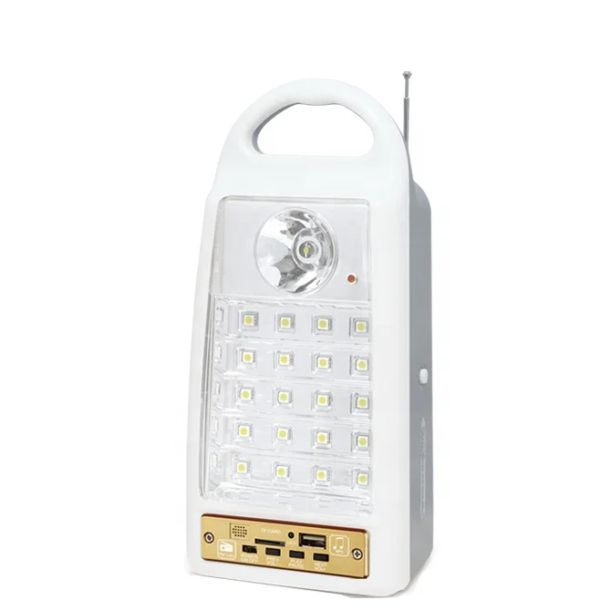  solar 0.5w smd led emergency light with radio