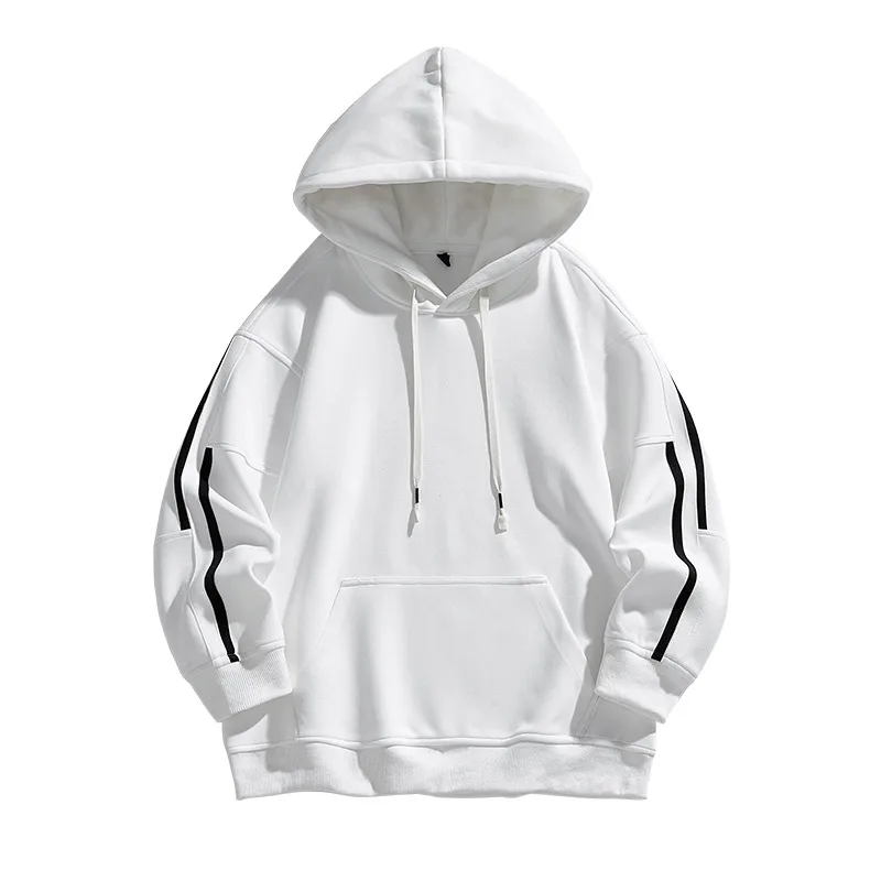 Street Style Heavyweight Heavy, Duty Hoodies For Men Autumn winter ANSZKTN Logo Blank Plain Men Hoodies