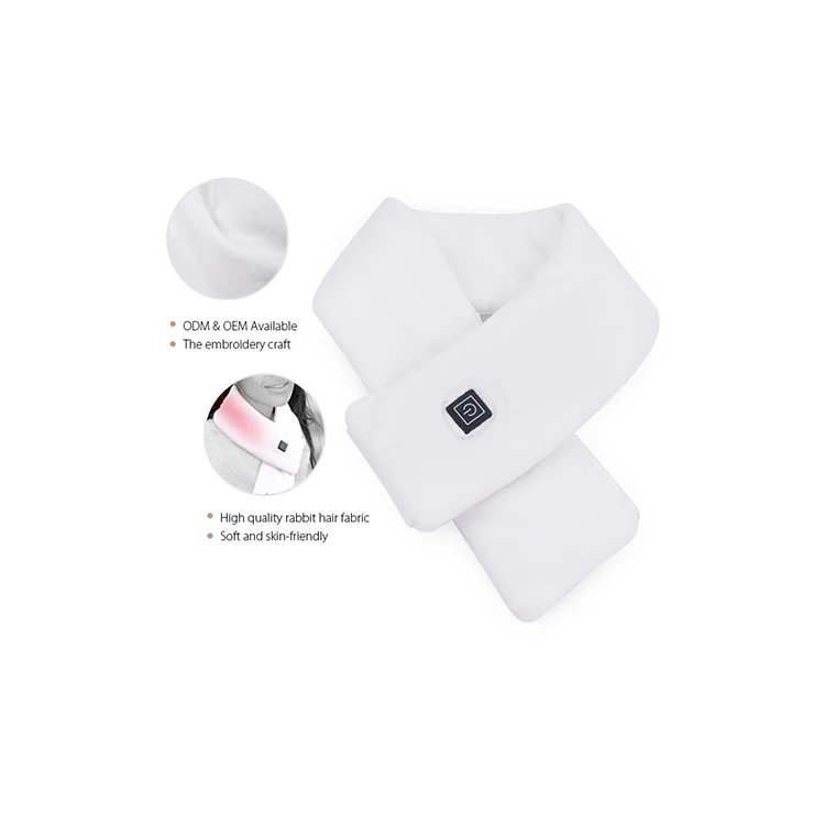 
Wholesale High Quality Winter Warm Scarf Usb Heating 