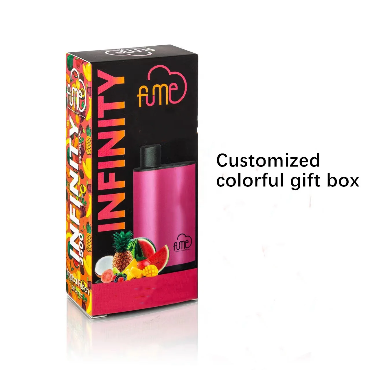 Personalized Logo RandM Tornado 7000puff 9000 package gift box