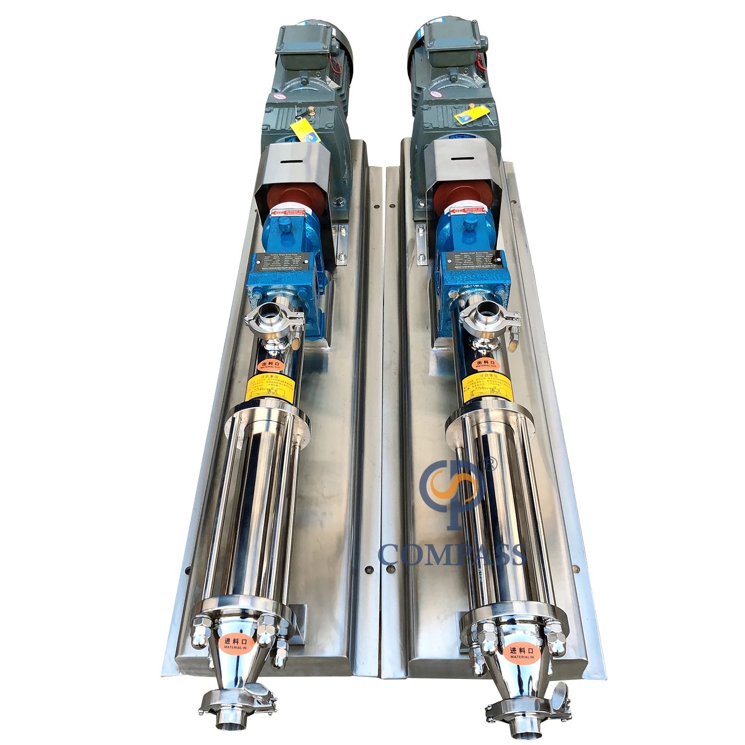 G10-2 0.5HP 0.37kw Stainless Steel SS316L Hygienic Chemical Industry Asphalt G2 Single Screw Pump with Female Thread