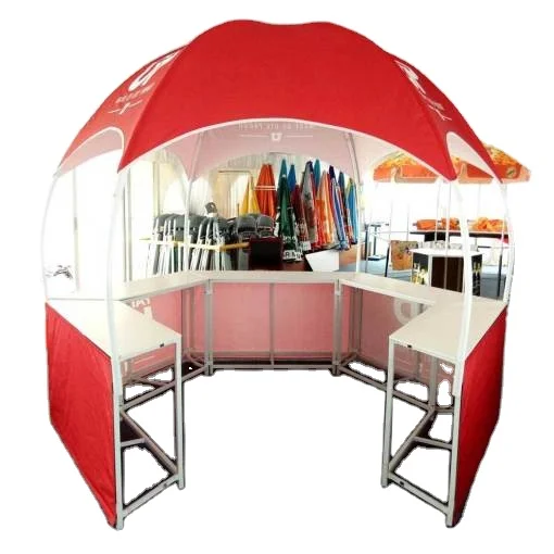 2020 Custom Branding geodesic domes collapsible booth kiosk tent