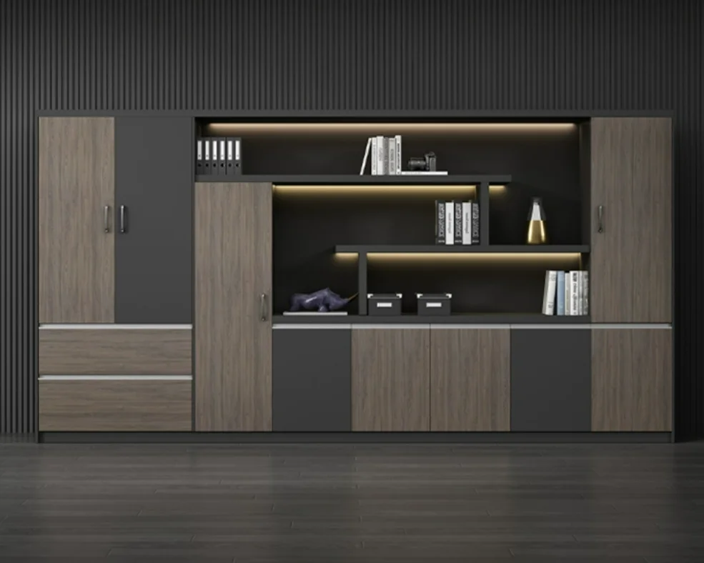 High Quality and Cheap File Cabinet Storage Wood Office Cabinets Furniture Modern File Cabinet