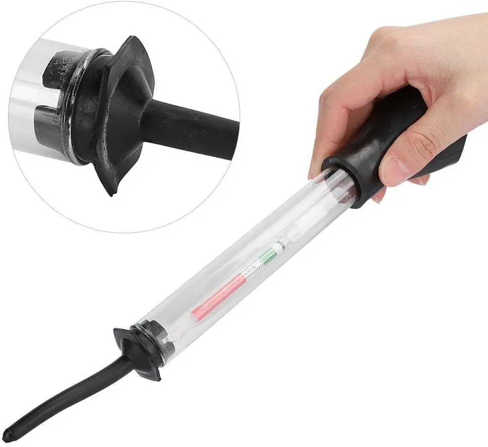 Tiroflx Battery Density Tester Fast Inspection Electro-Hydraulic Density Meter Battery Hydrometer Acid battery tester hydrometer