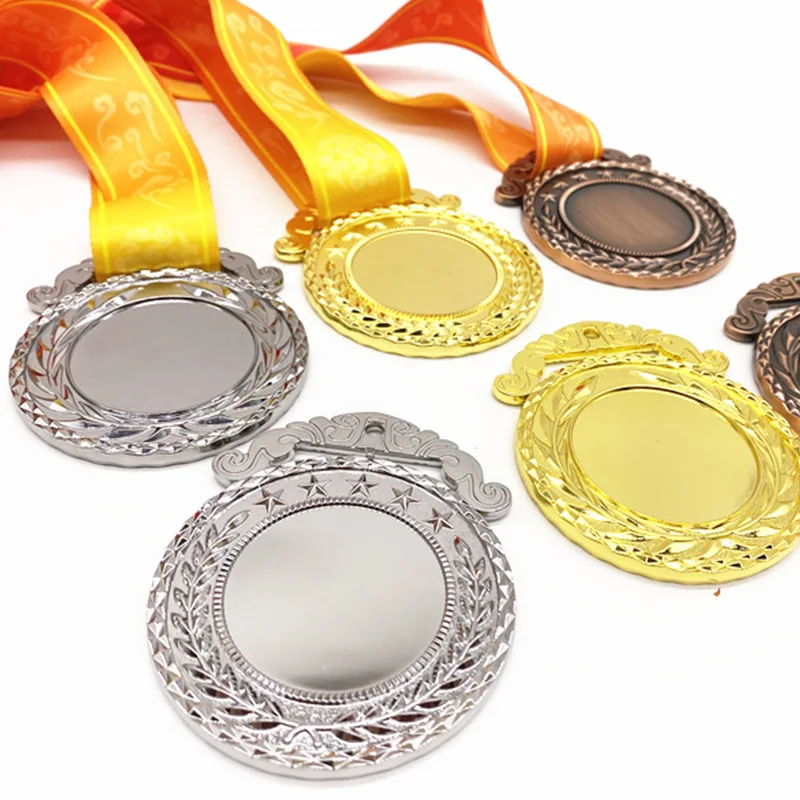 No Moq Kids Gold Medals Winner  Games Party Prize Metal Medal Custom Logo Medal