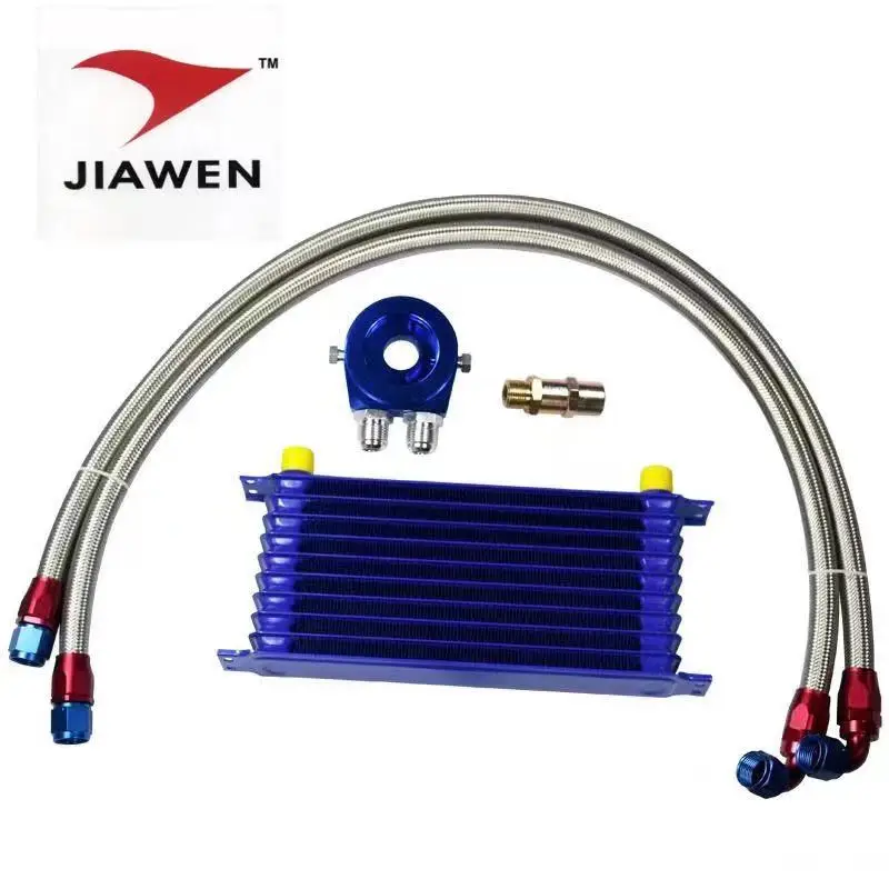 High performance universal car tuning parts engine oil cooler radiator kit