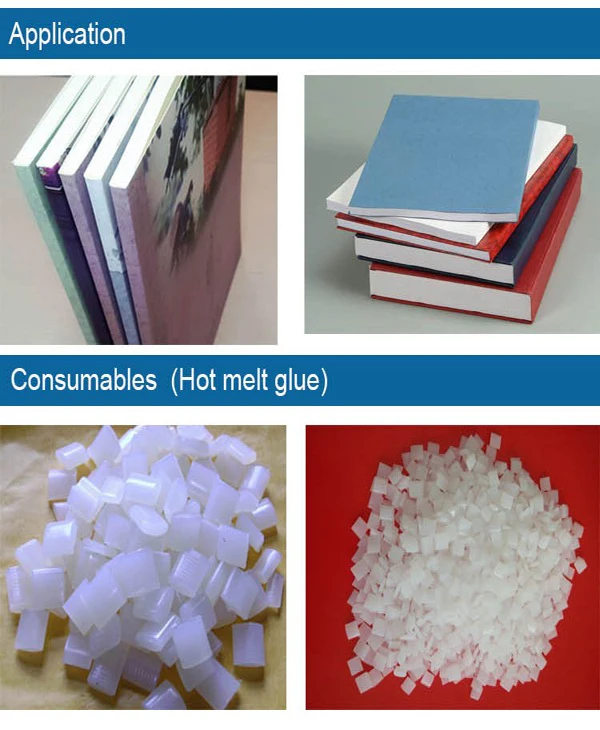 Automatic Indentation Book Glue Binding Machine Binding Machine Book Binding Machine