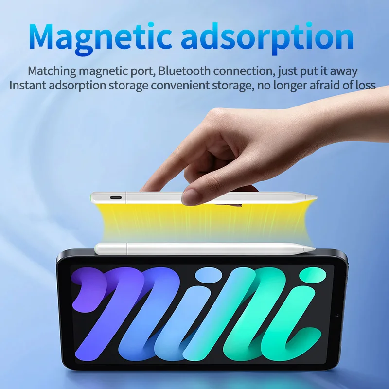 Sensitivity Capacitive Stylus Pencil Active Palm Rejection Magnetic Wireless Charging Stylus Pen For Ipad Pro  with find my